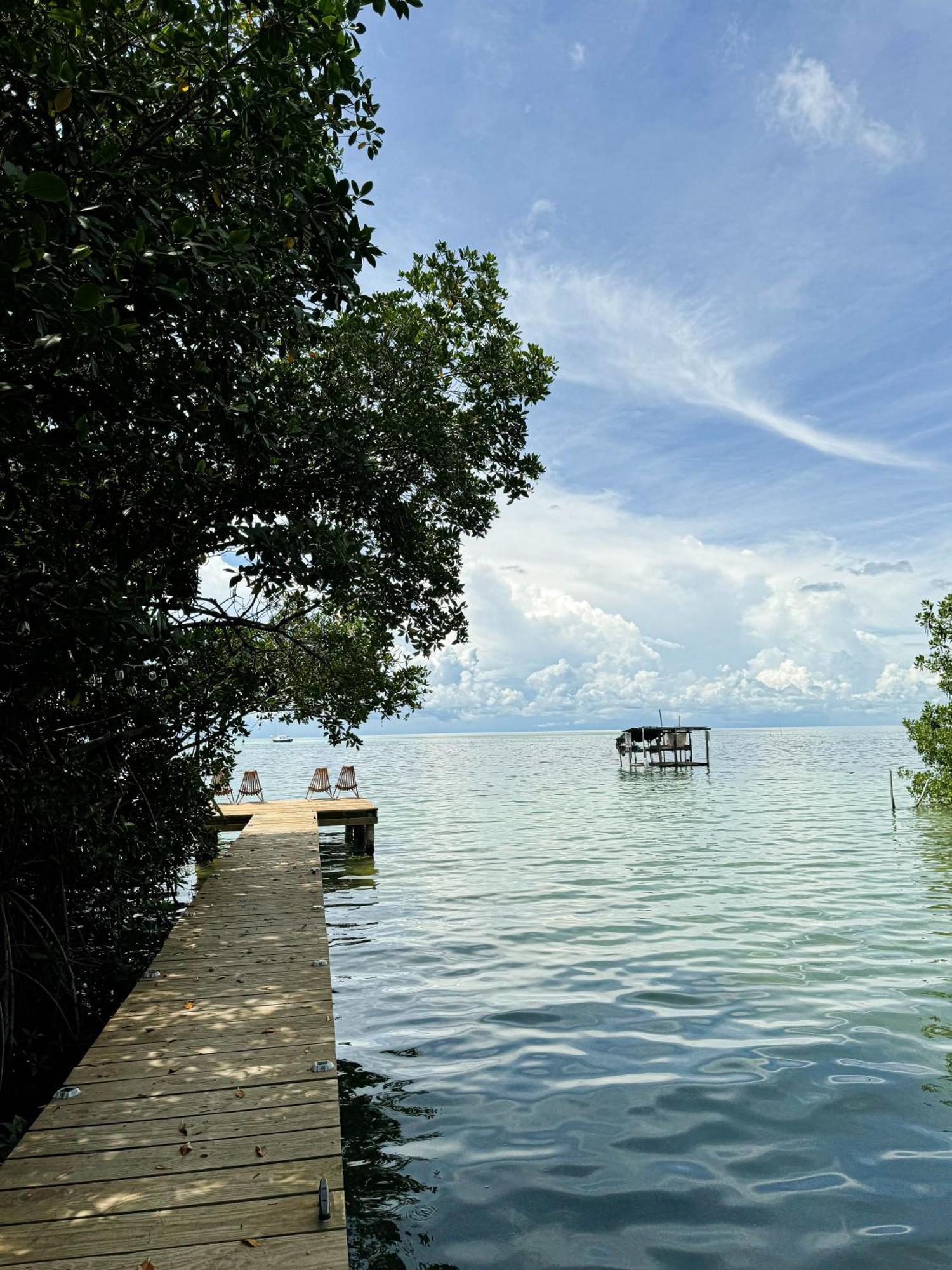 Bella's Backpackers Hostel Caye Caulker Buitenkant foto